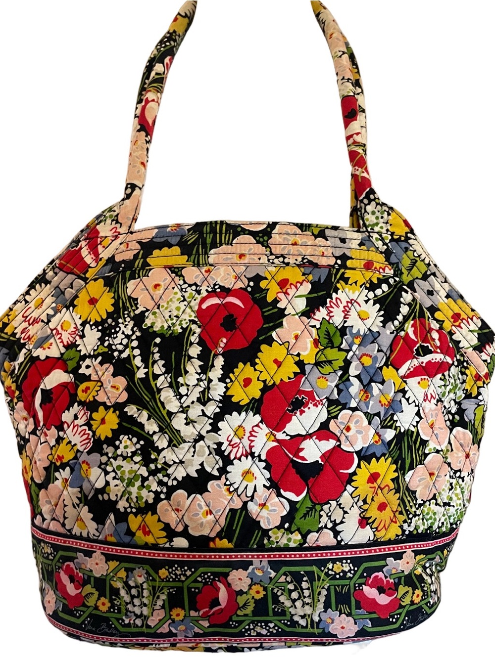 Vera Bradley Retired โPoppy Fieldsโ Shoulder Bag and Wallet Set
